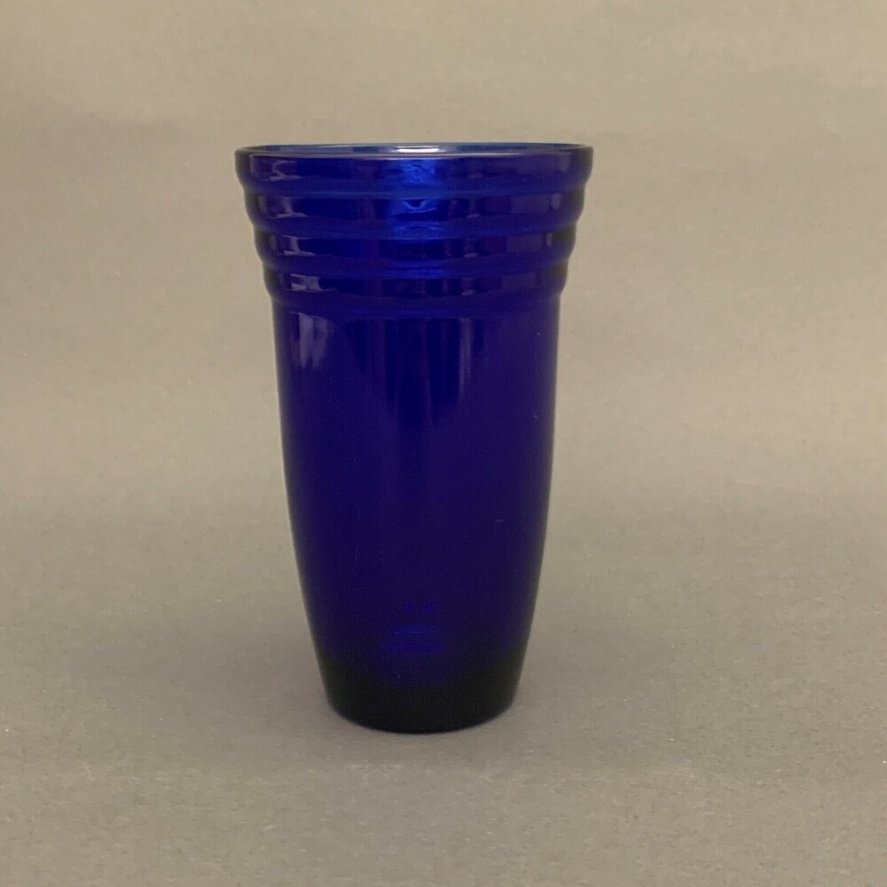 Cobalt Blue Glass Bar 5 3/8" Tall